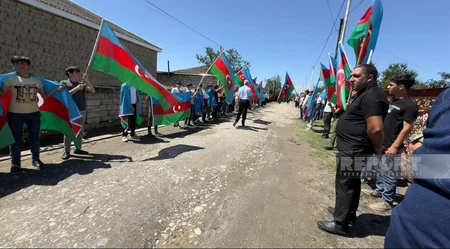 Xaçmazda Birinci Qarabağ müharibəsinin şəhidi Hörmət Baratov dəfn edilib - YENİLƏNİB