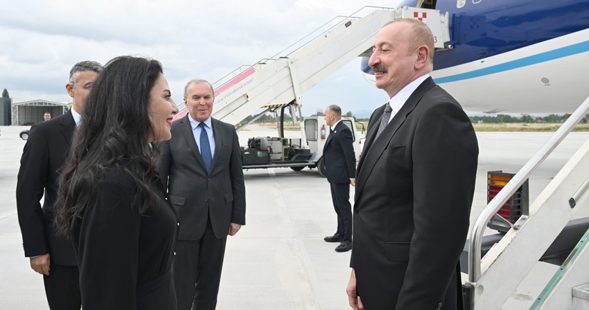 Prezident İlham Əliyev Albaniyada işgüzar səfərdədir