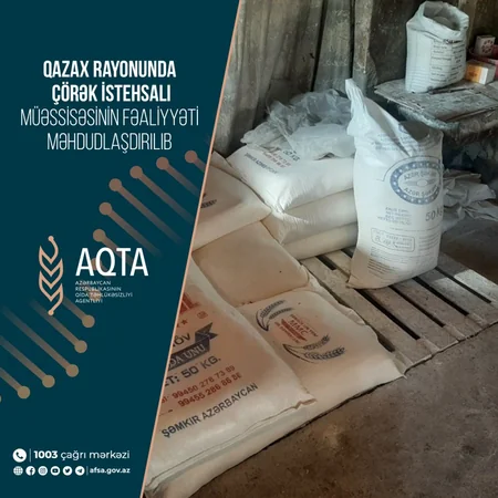 Qazaxda çörək sexinin fəaliyyəti məhdudlaşdırılıb