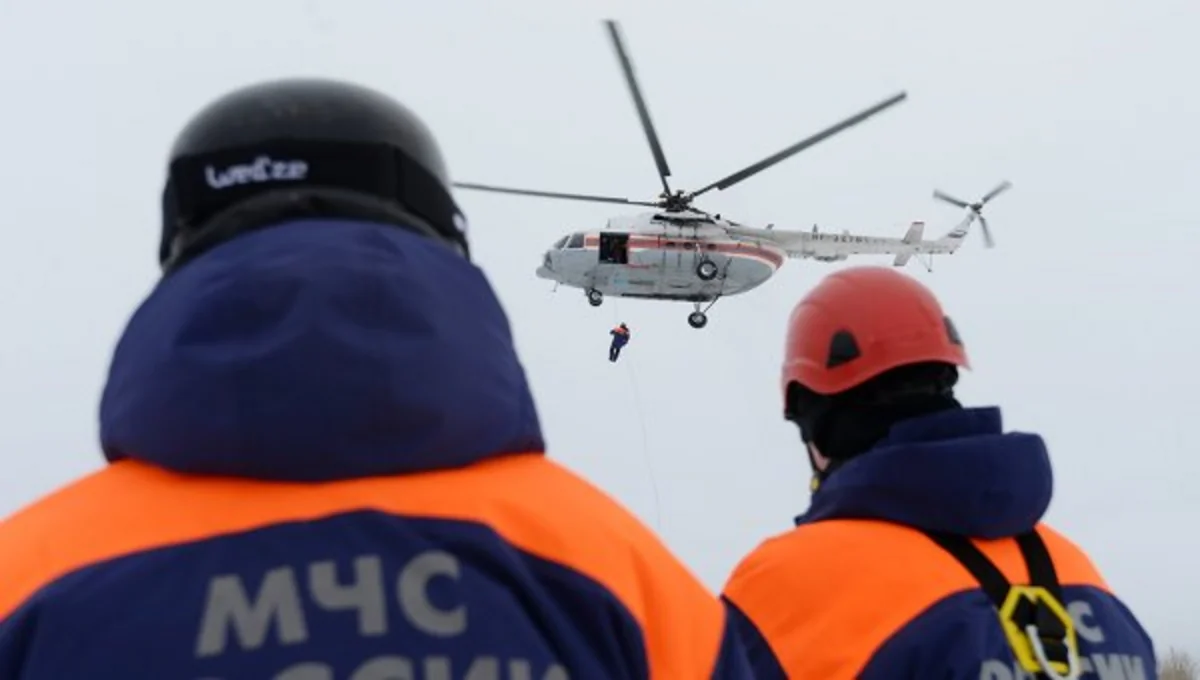 МЧС России: площадь поиска в Охотском море составляет 8,5 тыс. кв. км