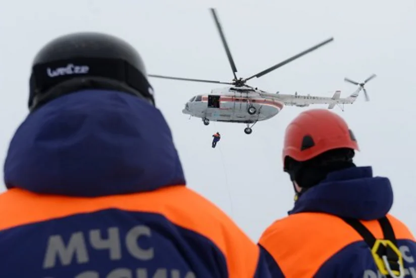 МЧС России: площадь поиска в Охотском море составляет 8,5 тыс. кв. км