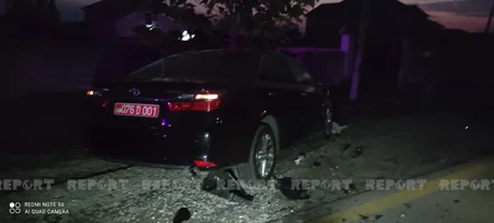 Qaxda BMT-nin xidməti avtomobili qəzaya düşüb, xəsarət alanlar var