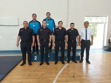 Zərdabda polislər arasında Heydər Əliyevin 100 illik yubileyinə həsr olunmuş yarış keçirilib