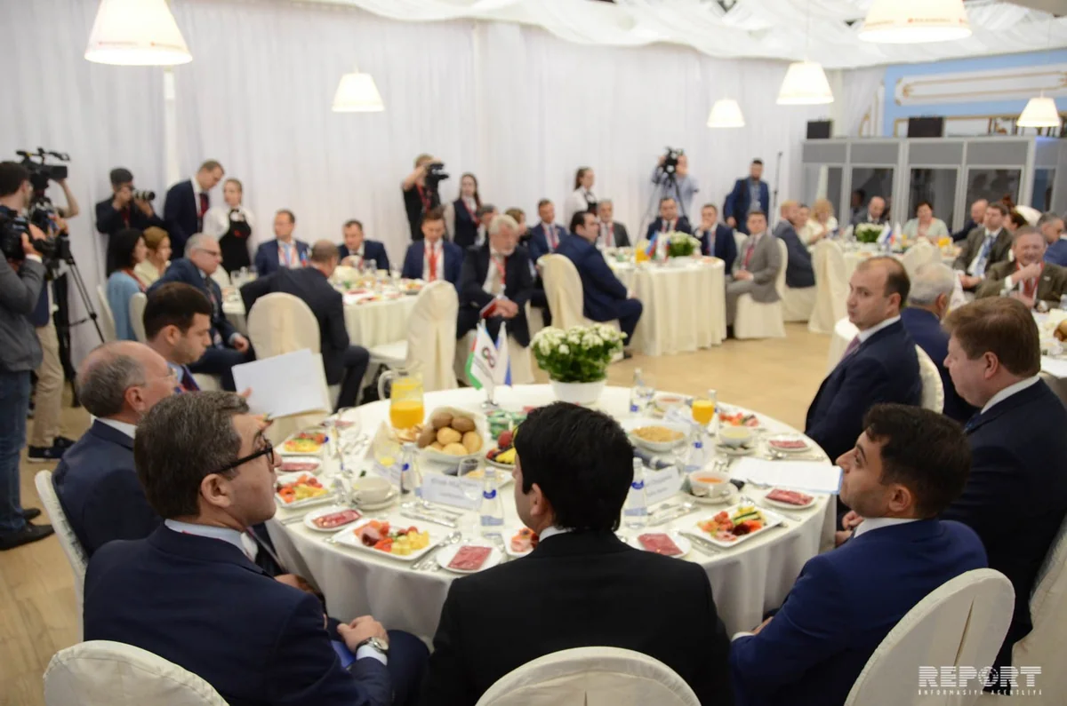 Sankt-Peterburqda Azərbaycan və Rusiya işgüzar şura üzvlərinin görüşü keçirilib