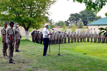 Hərbi hissələrdə Qurban bayramı qeyd edilir