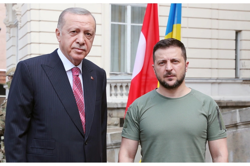 Ərdoğan Zelenski ilə danışıb