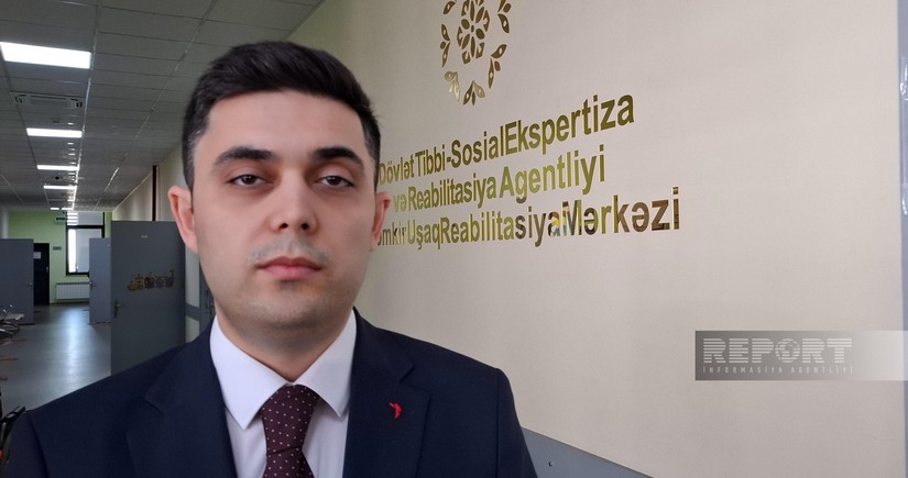 Şöbə müdiri: Əlilliyi olan şəxslər üçün fərdi reabilitasiya proqramı tərtib olunur