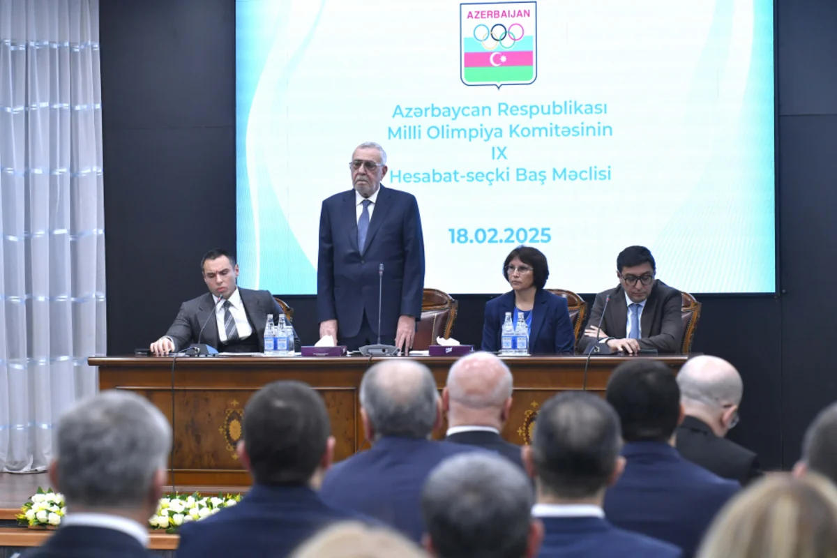 İlham Əliyev yenidən Azərbaycan Milli Olimpiya Komitəsinin prezidenti seçilib