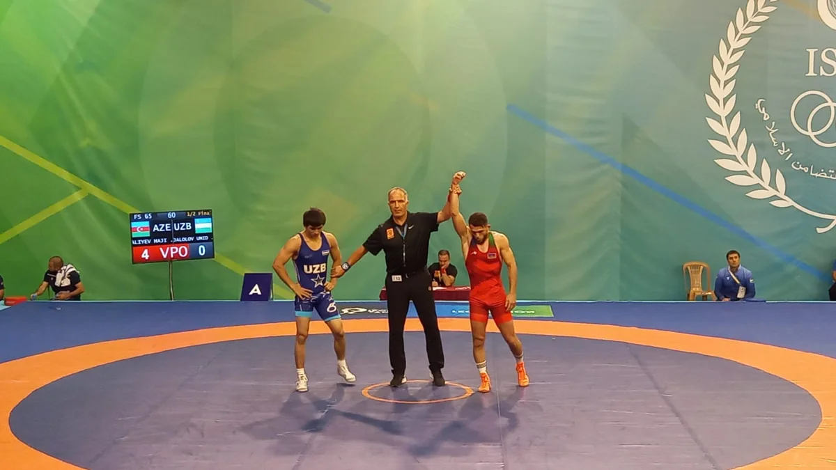 4 Azerbaijani wrestlers reach finals at Islamic Solidarity Games