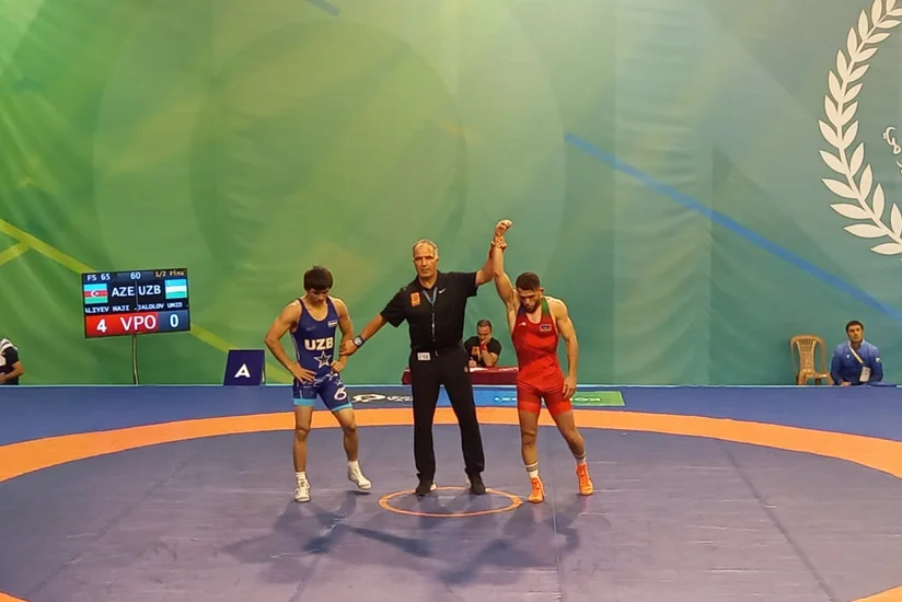 4 Azerbaijani wrestlers reach finals at Islamic Solidarity Games
