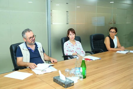 TƏBİB-də türkiyəli mütəxəssislərlə görüş keçirilib