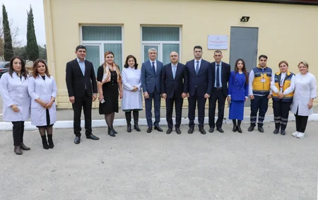Zabratda yeni təcili tibbi yardım stansiyası istifadəyə verilib