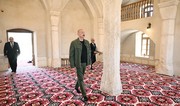 President attends opening of historic mosque in Aghdam's Giyasli village