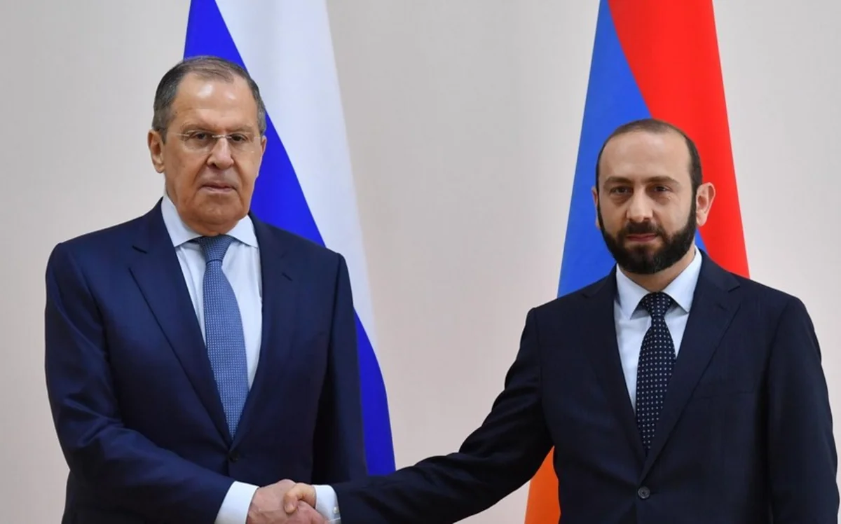 Lavrov, Mirzoyan mull progress on text of peace treaty between Armenia and Azerbaijan