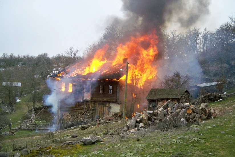 Шесть частных жилых домов сгорели на юге Болгарии из-за жары