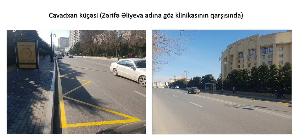 BNA daha bir neçə yerdə avtobus dayanacağının yerini dəyişdirib