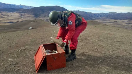 Qazaxda top mərmisi tapıldı