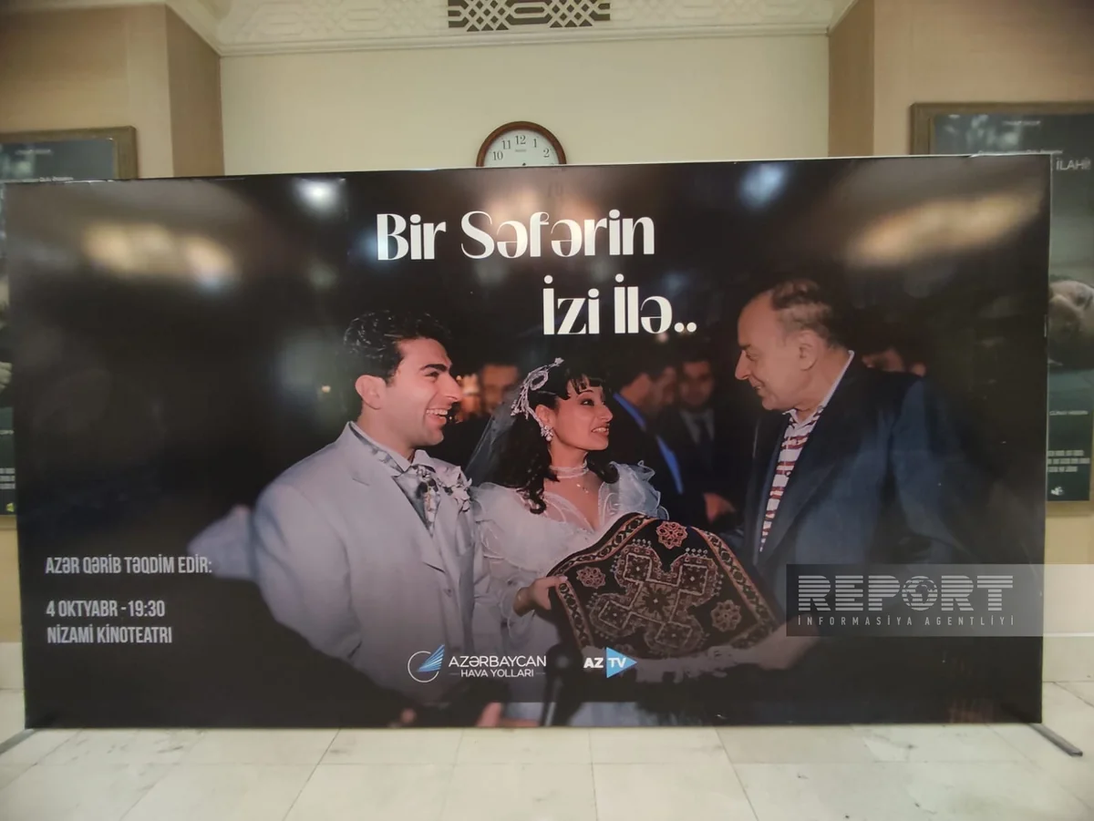 Bir səfərin izi ilə filminin təqdimatı olub