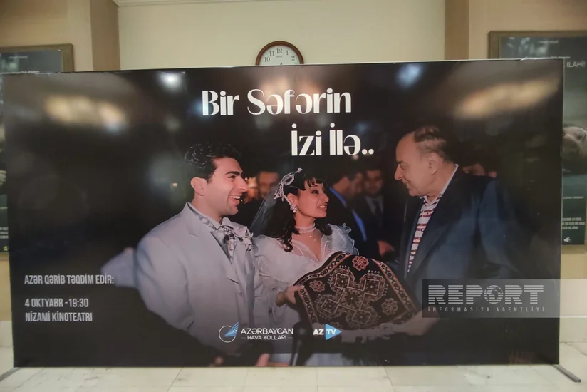 Bir səfərin izi ilə filminin təqdimatı olub
