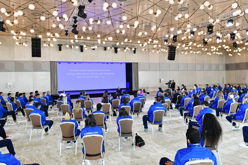 Ilham Aliyev: Athletes highly appreciate changes 