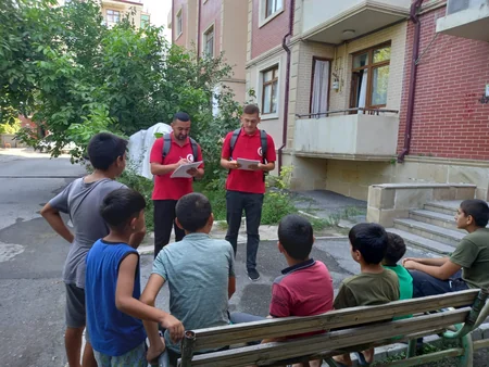 Keçmiş məcburi köçkünlər üçün mina təhlükəsinə dair təlimlər keçirilib