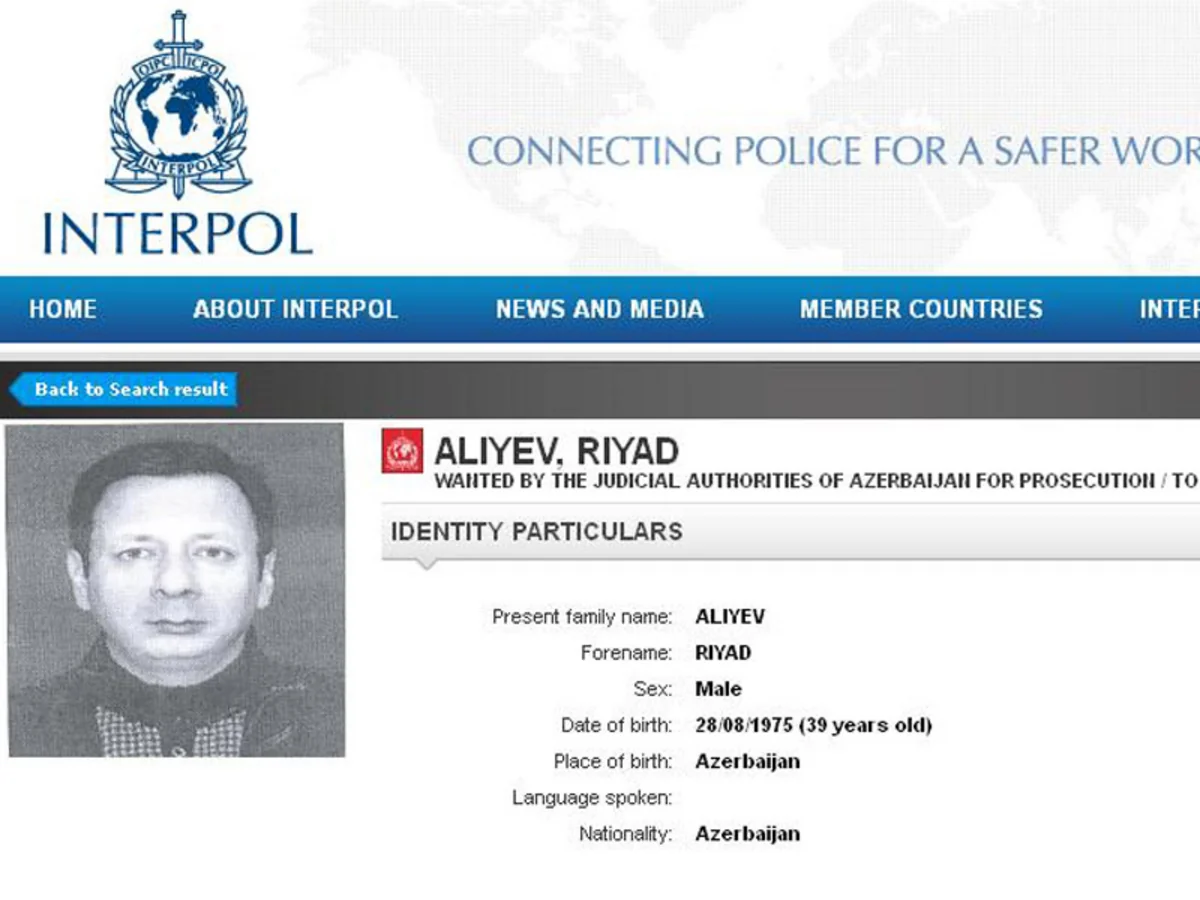“İnterpol” xətti ilə axtarışda olan azərbaycanlı Almaniyada tutulub