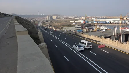 “Bibiheybət” məscidindən şəhər istiqamətində olan yolda təmir-bərpa işləri bitib