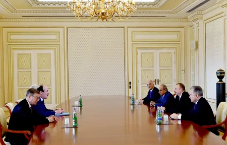 Президент Азербайджана принял главу Дагестана