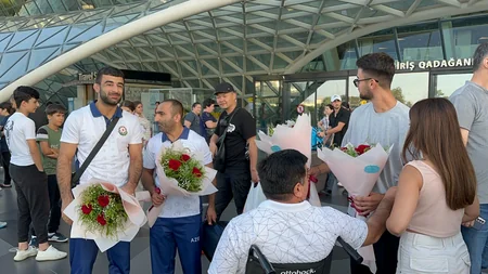 Avropa çempionatında 7 medal qazanan Azərbaycan paracüdoçuları Vətənə qayıdıblar