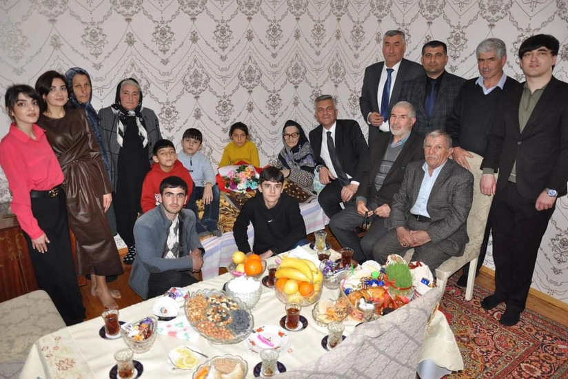 Biləsuvarın ən yaşlı qadınları ziyarət olunub 