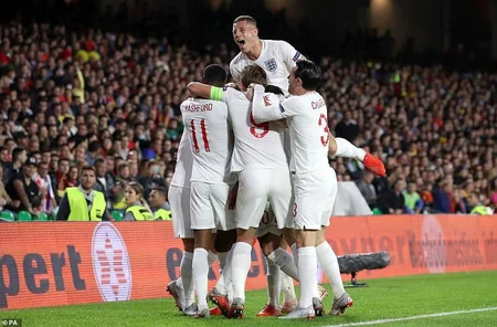 Дубль Стерлинга принёс сборной Англии победу над Испанией в Лиге наций