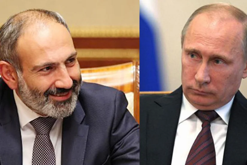 Путин обсудил с Пашиняном региональные проблемы