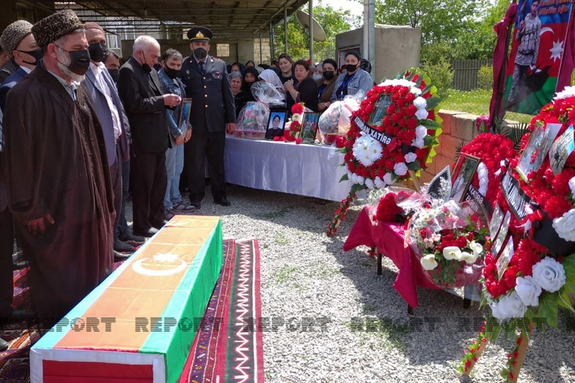 Azərbaycan Ordusunun şəhid əsgəri dəfn edilib  - YENİLƏNİB