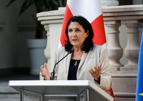 Georgian President welcomes de-escalation on Ukrainian border