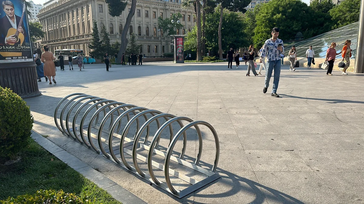 Bakıda velosipedlər üçün parklanma məntəqələri müəyyən edilib