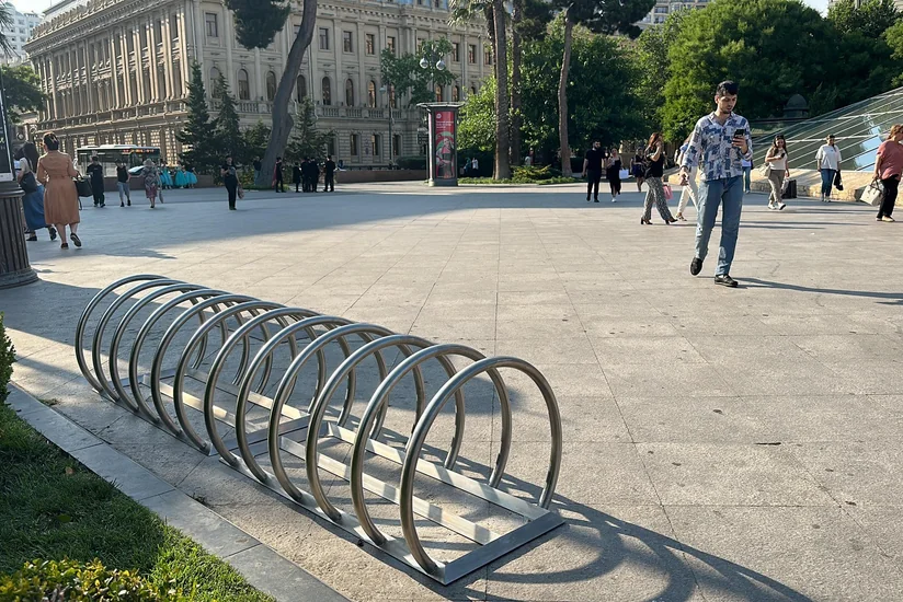 Bakıda velosipedlər üçün parklanma məntəqələri müəyyən edilib