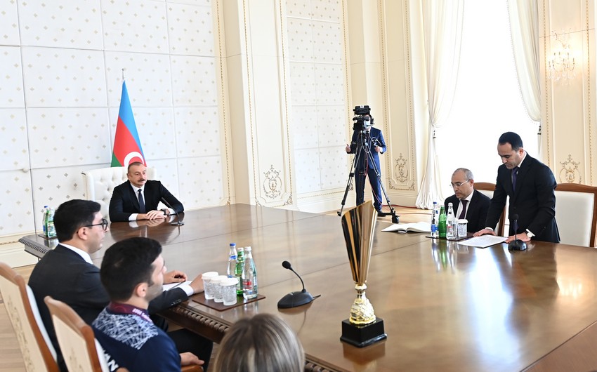 Namiq Abdullayev: Prezidentin bizi qəbul etməsi böyük stimul oldu