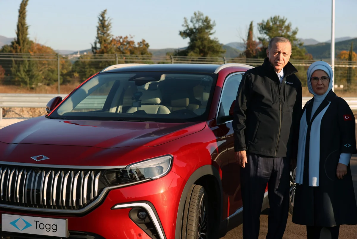 Turkiye's second Togg electric car to be given to Ilham Aliyev, Erdogan says