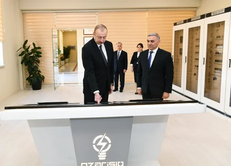 “Ağstafa” elektrik yarımstansiyasının yenidənqurmadan sonra açılışı olub - YENİLƏNİB