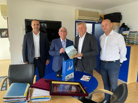 Saleh Məmmədov Avstriyada EHF rəhbərliyi ilə görüşüb