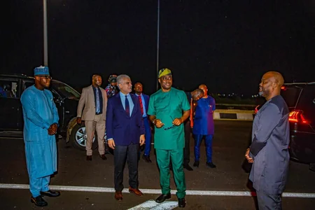 Tahir Gözelin Nigeriyada qubernatorla yüksək səviyyəli görüşü olub
