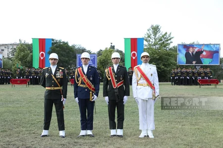 Heydər Əliyev adına Hərbi İnstitutda növbəti buraxılış mərasimi keçirilib