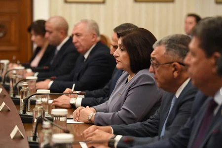 Sahibə Qafarova Bolqarıstanın Prezidenti ilə görüşüb