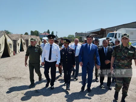 FHN Xaçmazda mülki müdafiə təlimi keçirib
