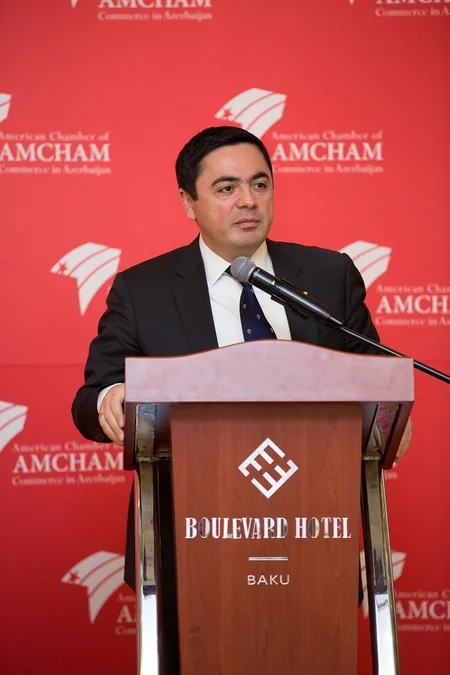 Azərbaycan Vəkillər Kollegiyasının sədri Anar Bağırov “AmCham”ın üzvləri ilə görüşüb