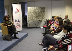 English version of Leyla Aliyeva’s book of poems presented in London