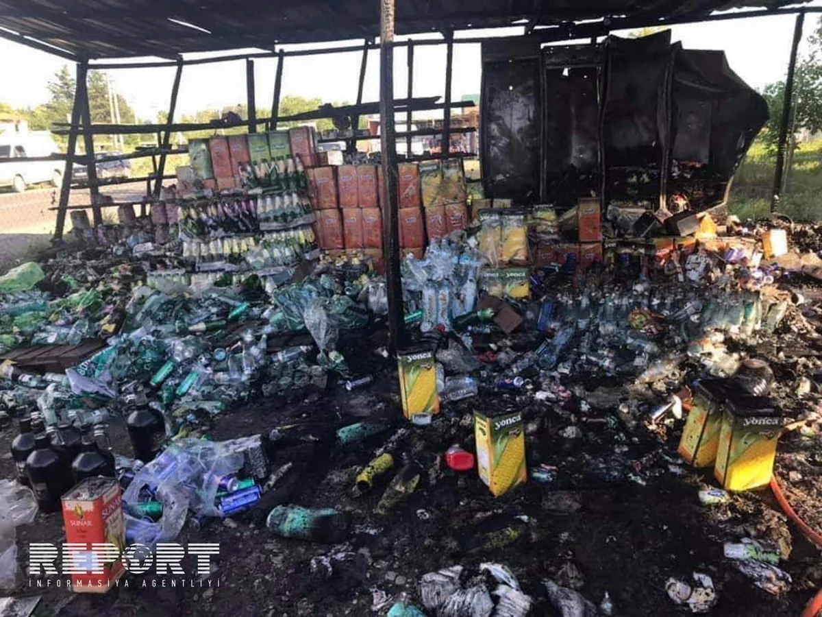 Gürcüstanda azərbaycanlı ticarətçiyə 30 min dollardan çox ziyan dəyib - FOTO