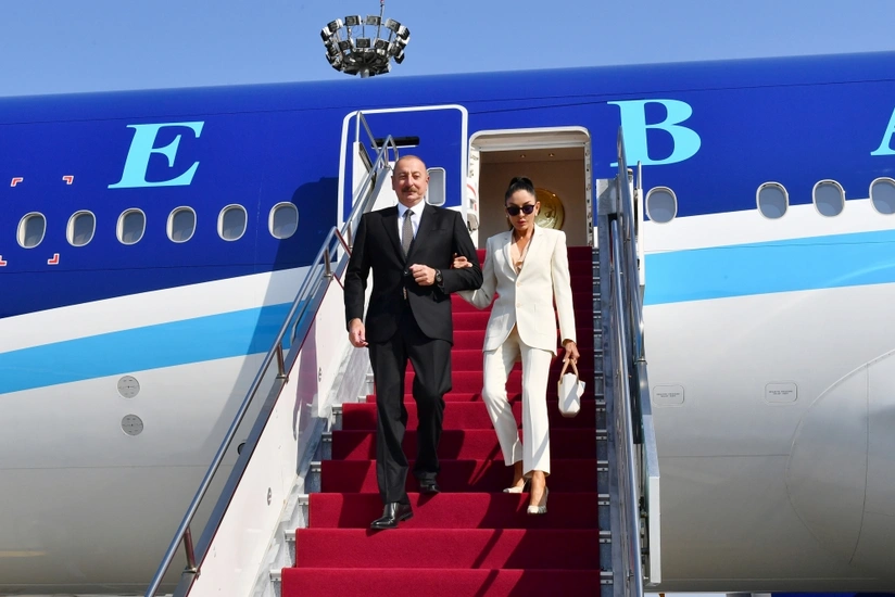 Prezident İlham Əliyev Macarıstana işgüzar səfərə gedib