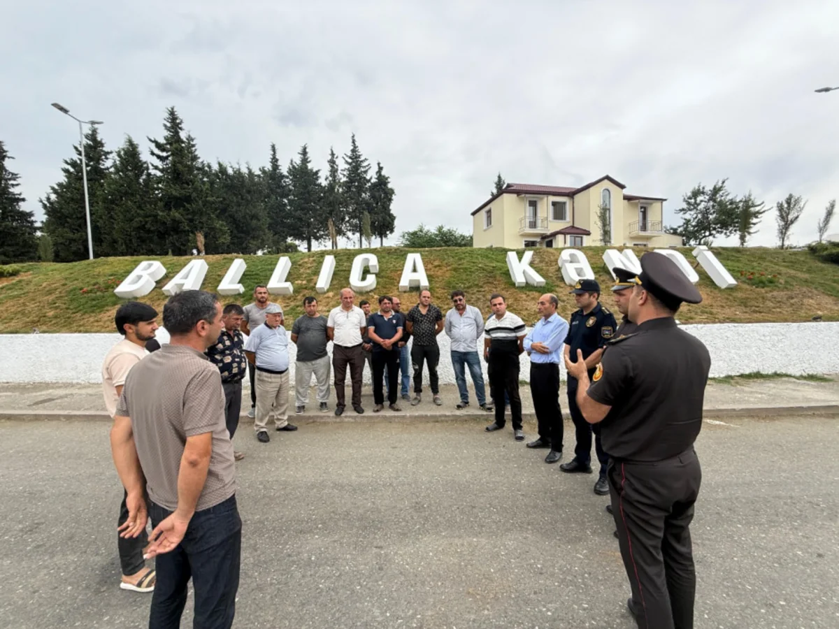 FHN azad olunmuş ərazilərdə yanğın təhlükəsizliyi ilə bağlı vətəndaşlara müraciət edib