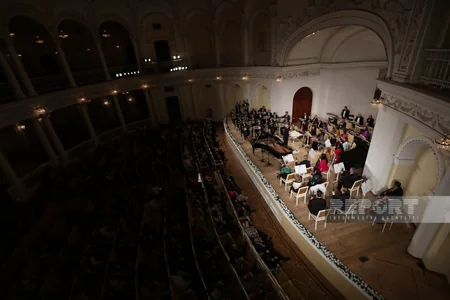 Filarmoniyada Fikrət Əmirovun 100 illik yubileyi ilə bağlı konsert proqramı keçirilib